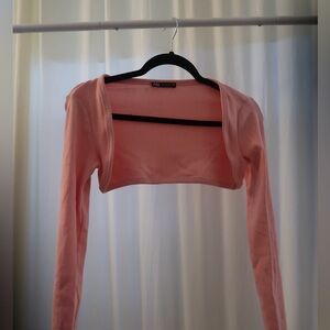 Baby Pink Shrug